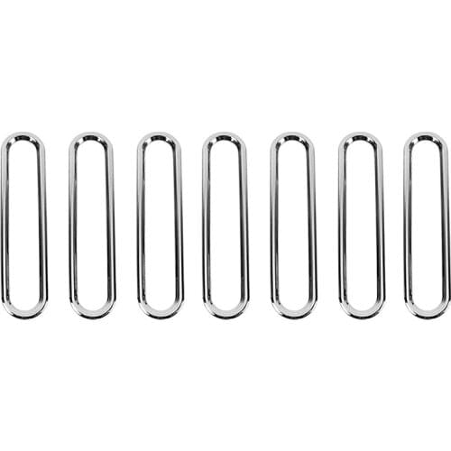 Engine Hood Air Inlet Vent Ring Cover Trim for Jeep Wrangler JK 2007-2017 Accessories Front Grill Mesh Inserts