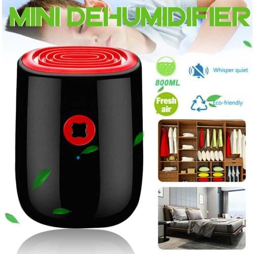NEW 800ML Electric Air Dehumidifier 22W Mini Household Dehumidifier Portable Cleaning Device Air Dryer Moisture For Home