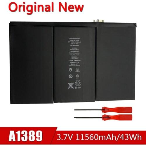 Original Tablet Battery A1389 For iPad 3 4 Replacement Batteries A1403 A1416 A1430 A1433 A1459 A1460 iPad3 iPad4 Bateria