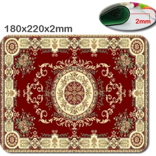 Mairuige purple carpet pattern custom printing professional non-slip lasting comfortable durable creative mode optical mouse pad