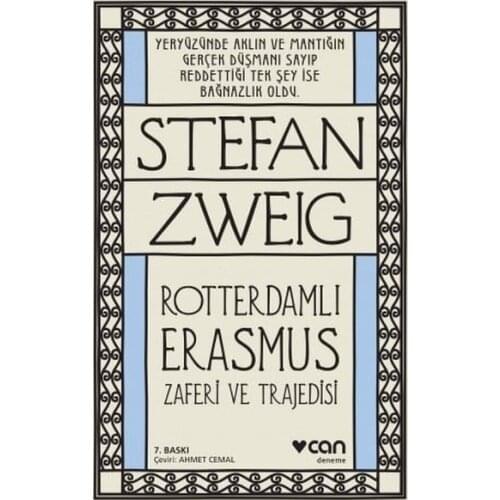 Rotterdamlı Erasmus Stefan Zweig Can Publications Modern Classics Series