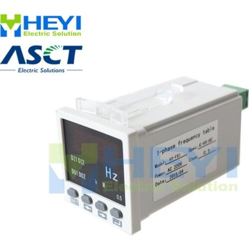 LED digital Frequency meter 48mm*48mm single phase digital panel meter