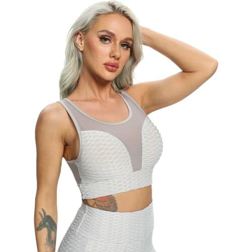 Yoga Top Fitness Women Sports Bra Yoga Bra Sexy Deep V Underwear Push Up Sports Tops Breathable Vest Gym Workout Running Wear