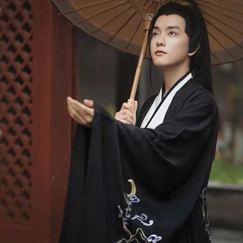 Traditional Hanfu Couple Chinese Ancient Swordsman Clothing Tang Suit Hanfu Costume Han Dynasty Folk Dress Halloween Cosplay