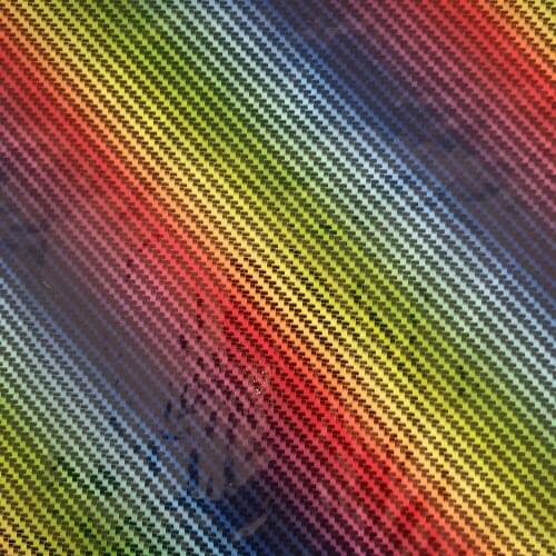 TSAUTOP Size 0.5m x 20m Liquid Print Carbon FIber DIY Hydrodip PVA Hydro Dip Printing Film WDF9601-1