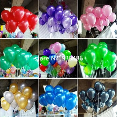 100 pcs/lot 10 Inch Birthday/Wedding Supply Latex Balloons Colorful Party Latex Air Baloon/Ballon Kids Inflatable Toy