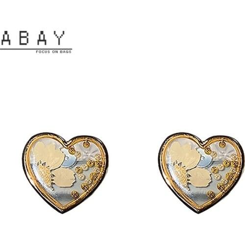 925 Silver Needle Spring New Flower Love Earrings Womens Simple Sweet Natural Style Retro Design Sense Ear Fashion Wholesale