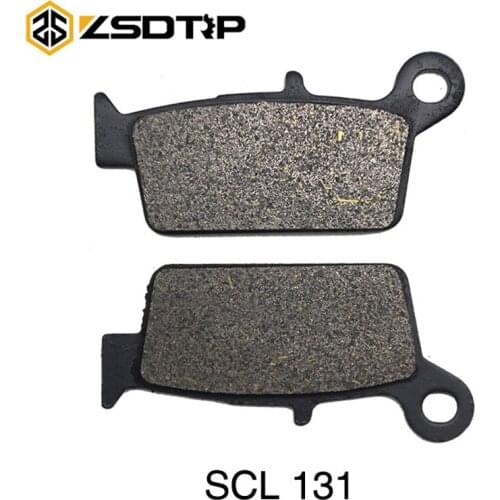ZSDTRP Motorcycle Front & Rear Brake Pads For SUZUKI DR 125 RM 125/250 HONDA CRF 230L CRM 250 KAWASAKI KX125 KLX250 YAMAHA YZ250