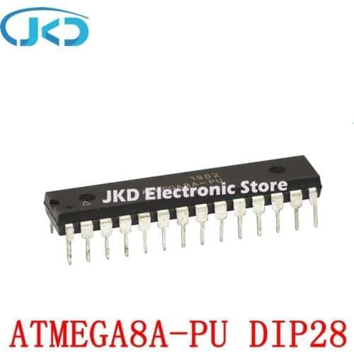 1pcs New and Original ATMEGA8A-PU DIP-28 in stock