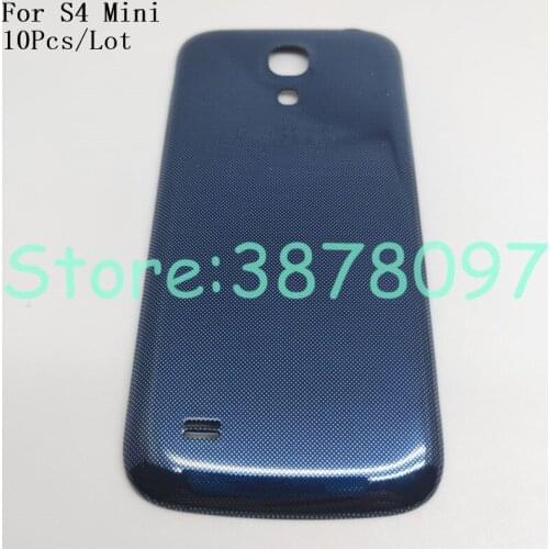 10Pcs/Lot For S4 Mini i9190 Battery Back Cover Housing Door For Samsung Galaxy S4 Mini i9190/i9195 Battery Rear Cover Case