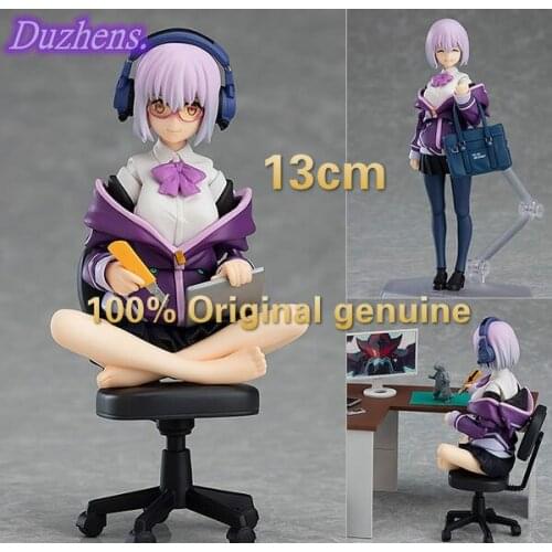 100% Original genuine SSSS.GRIDMAN Anime figure Shinjou Akane figma PVC Action Figure Anime Figure Model Figure Doll Gift