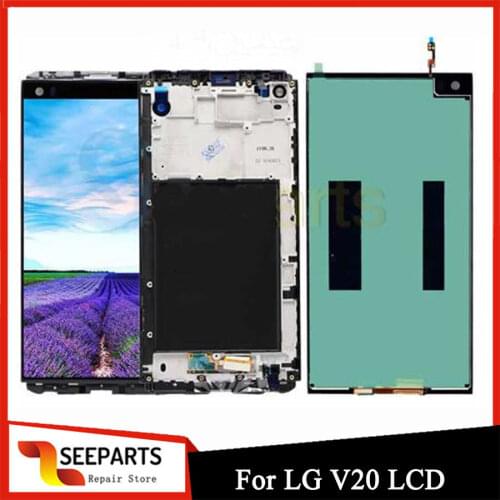 100% Tested 5.7'' 2560x1440 LCD For LG V20 LCD Display Touch screen VS995 VS996 LS997 H910 Digitizer For LG V20 LCD Replacement