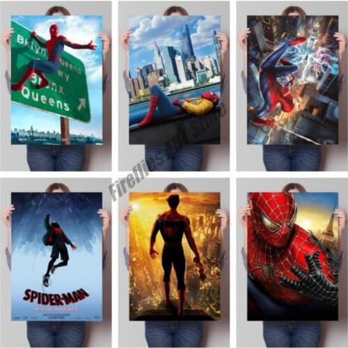 Diamond Painting Spiderman Movie Marvel Superhero Avengers Embroidery Full Square Diamond Mosaic Cross Stitch Kits Home Decor