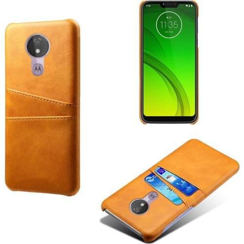 100pcs/lot Luxury Leather PU PC Card Holder Phone back cover case For MOTO G7 power plus P40 P30 E5 one Z3 Z4 play force note