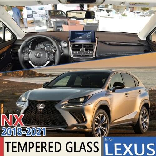 For Lexus NX AZ10 200t 300h 2018 2019 2020 2021 Car Navigation Ultra-Thin Film Full Screen Protector Tempered Glass Accessories