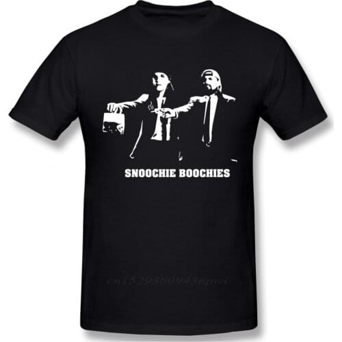 Jay and Silent Bob Tee shirt Men Cotton Popular Strike Back T-shirt Male T Shirt XS-3XL Big Size Tshirt Slim Fit Streetwear