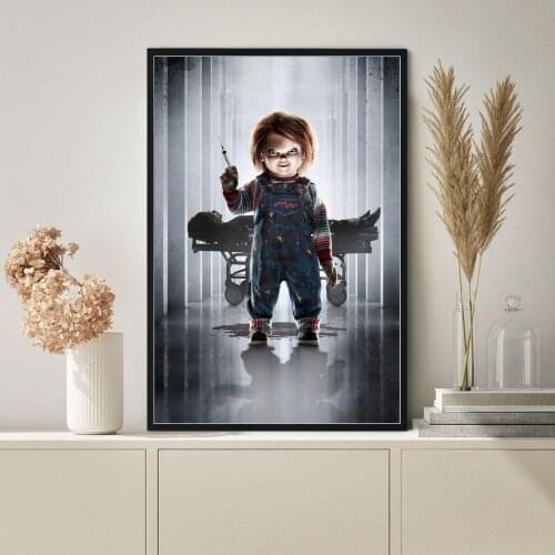 Chucky Childs Play Movie Poster Canvas Print Wall Painting Home Decoration ( No Frame )