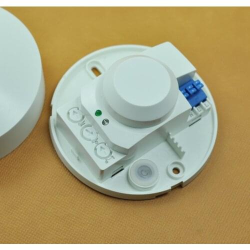Microwave Radar Sensor Switch 220 Auto Induction Microwave Motion Sensor Detector Panel Ceiling Light Stairs Human Radar Switche