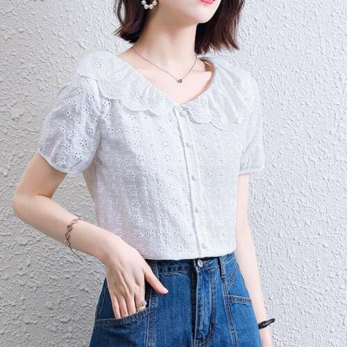 Ажурные блузки NODELAY China At AliExpress