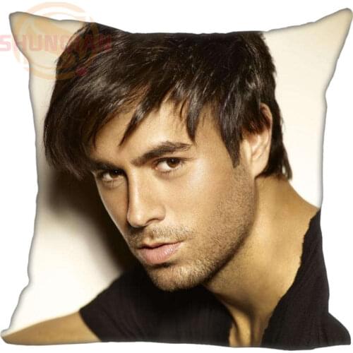 New Nice Enrique Iglesias Pillowcase Wedding Decorative Pillow Case Customize Gift For Pillow Cover