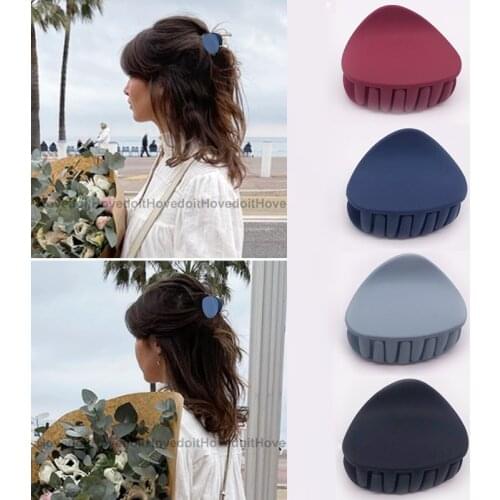 New Cute Candy Colors Frosted Mini Hair Claws Women Girls Sweet Hair Clips Ponytail Holder Hairpins Fashion Hair Accessories