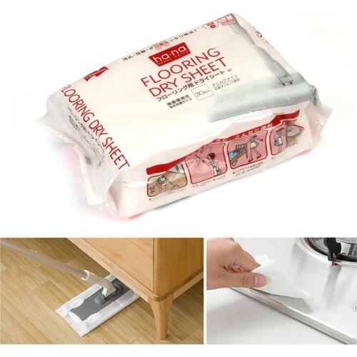 Disposable Flooring Dry Sheet For Flooring Mop Electrostatic Cleaning Dry Floor Wipes Dryer Sheets