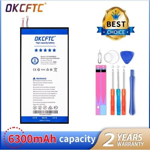 Original Replacement 6300mAh Tablet Battery LIS1569ERPC For SONY Xperia Z3 Tablet Compact SGP611 SGP621 Genuine Tablet Battery