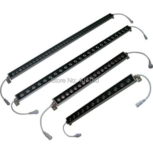 Free shipping to Europe1000mm DC 24V 4wires 36W dmx RGB ultra thin led wall washer 5pcs/Lot low voltage led wall flood light