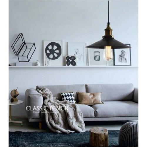 Vintage Industrial Style Retro Metal Pendant Light Ceiling Lamp Lampshade
