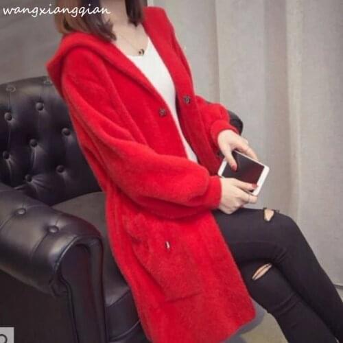 Wangxiangqian Women's Winter Cardigans