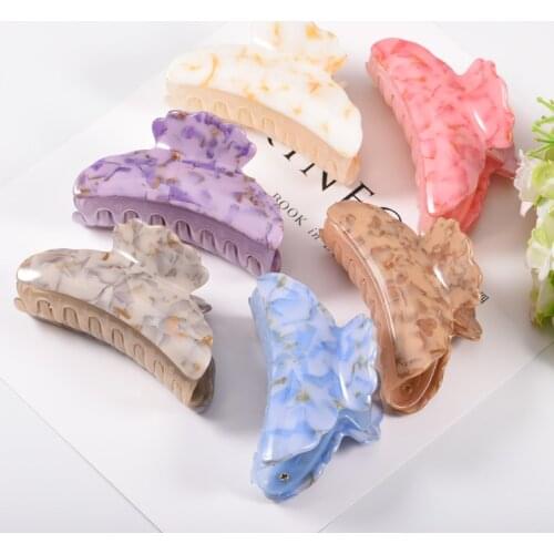 1PCS New Fashion high quality acrylic hairpin womens beautiful Hairpins Barrettes Candy Colors Women Girls Hair Accessorie