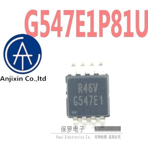 10pcs 100% orginal and new power distribution switch chip G547E1P81U G547E1 MSOP-8 in stock