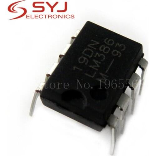 10pcs/lot LM386 LM386N LM386M LM386L = 386D JRC386D NJM386D o Amplifiers LOW VLTG AUDIO PWR AMP DIP-8 new original In Stock