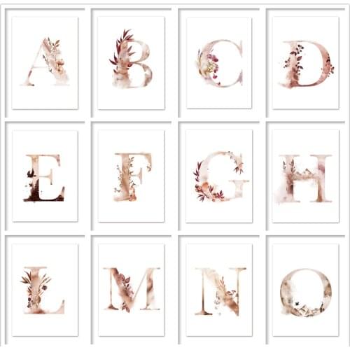 New Diamond Painting English Letter 5d Diamond Embroidery Wall Art Picture Kids Girl Bedroom Decoration Personalized Gift