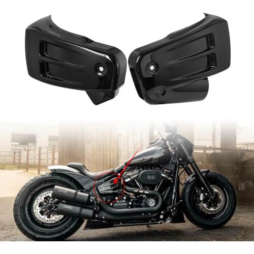 Motorcycle Front Driver Floorboard Foot Board Inserts+Bottom For Harley Touring Electra Glide CVO Heritage Softail FLHR Trike