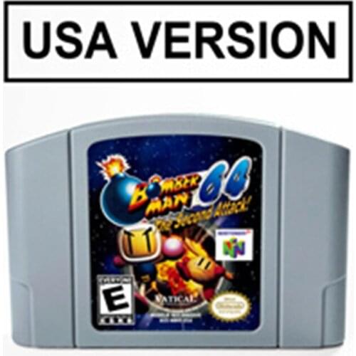 Bomberman Hero For 64 Bit Game Cartridge USA Version NTSC Format