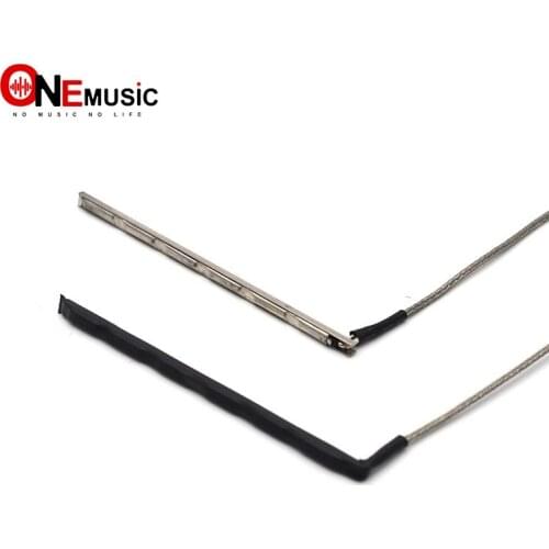 100Pcs 6 String Acoustic Guitar Bridge Saddle Rod Piezo Pickup Piezo for Folk Guitar Music Instrument Guitarra Parts Wholesale