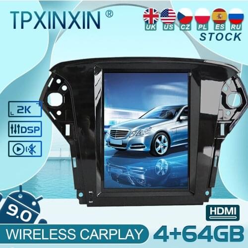 For Ford Mondeo 2011-2015 Android 9 Carplay Radio Player Car GPS Navigation Head Unit Car stereo BT WIFI