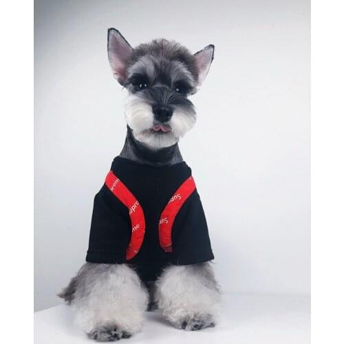 Pet Cat Teddy Schnauzer French Fighting Clothes Dog Autumn And Winter Plus Velvet Backpack Sweater