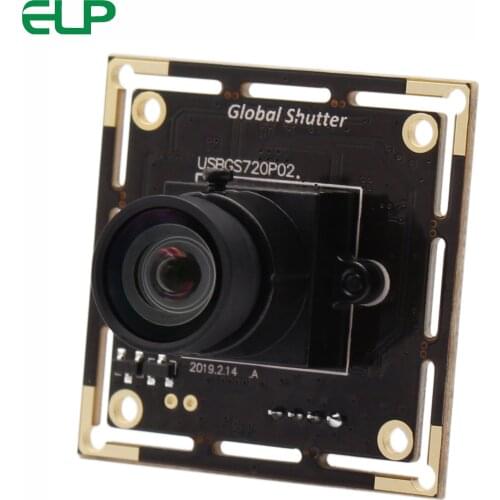 HD 720P Global Shutter USB Camera Module High Speed 60fps 1280*720 Aptina AR0144 USB PCB board for Mac Linux Android Windows
