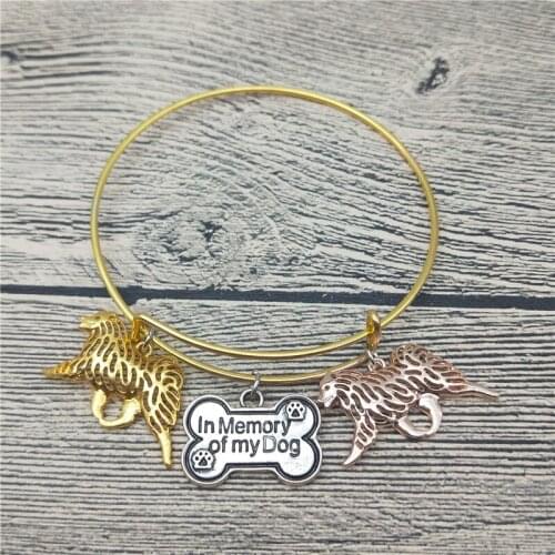Trendy New Samoyed movement Bangles Cute Samoyed movement Dog Bangles Bracelets Fashion Animal Pet Jewellery