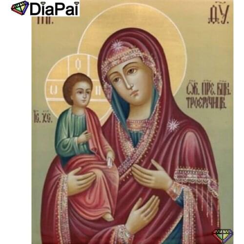 DIAPAI 5D DIY Diamond Painting 100% Full Square/Round Drill "Religious figure" Diamond Embroidery Cross Stitch 3D Decor A23165