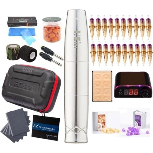 EZ INKin Nano 2-in-1 Rotary Tattoo Permanent MakeUp Machine Pen SMP & PMU & TATTOO Tattoo Kits Eyebrow Eyeliner Tattoo
