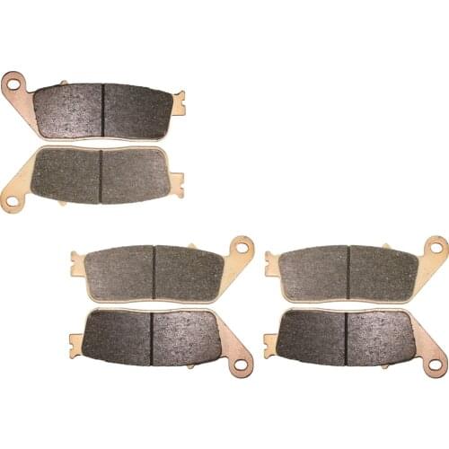 Brake Pill Pads Set fit HONDA Street VFR750 VF750F VFR 750 F RC36 F372 1994 1995 1996 1997 Front Rear