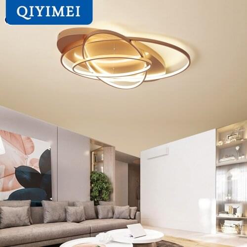 Oval Led Ceiling Lights luminaire plafonnier For Living room kitchen bedroom lampen modern Light Fixtures verlichting AC85-260V