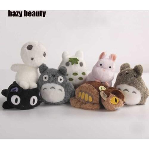 Spirited away plush TOTORO Princess Mononoke Studio Ghibli Miyazaki Puppets Plush Toys Soft Dolls animation doll