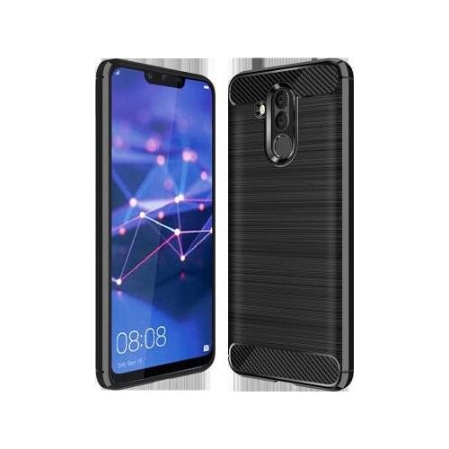 Luxury case For Huawei Mate 20 Lite Soft silicone Carbon Fiber Armor Shockproof Protect back cover cases for huawei mate20 lite