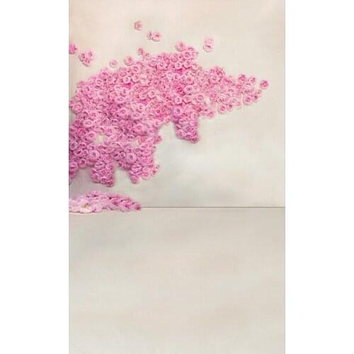 VinylBDS Background fundo Wall Flowers Nianman 6.5 feet length with 5 feet width backgrounds LK 2434