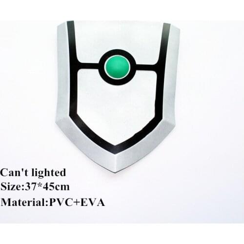 The Rising of The Shield Hero Shield Anime Cosplay Prop Iwatani Naofumi Shield Cosplay Weapons for Halloween Party Can Lighted