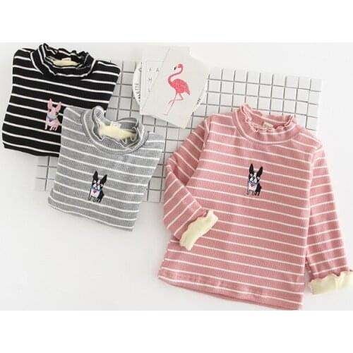 Baby girl winter fall sweater kids girls cashmere thick warm sweaters children bottom shirts clothes